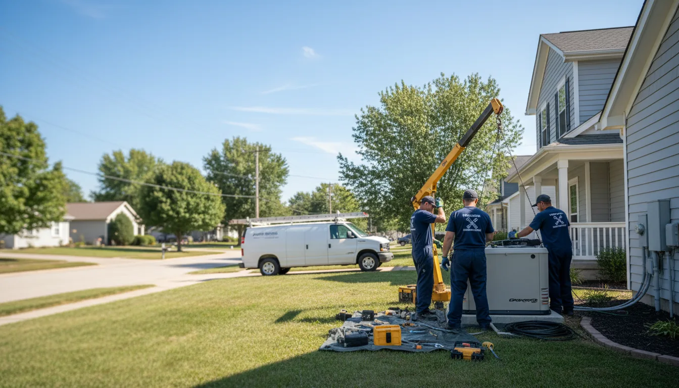 Generator Installation in University Center, MI near me